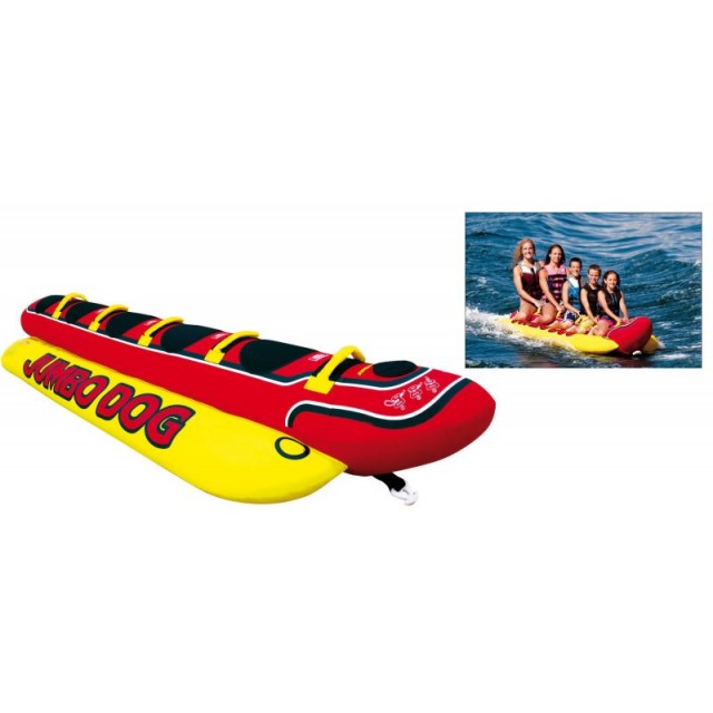 KWIK TEK Airhead Dzambo Pas - 375x112cm - 1/5 Osoba - Banana model