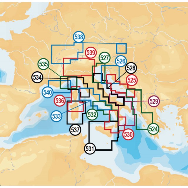 Navionics zlatna mala kartografija