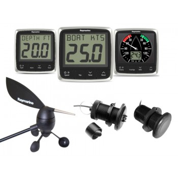 Raymarine i50/i60 Depth Speed i Wind Systems Pack E70153