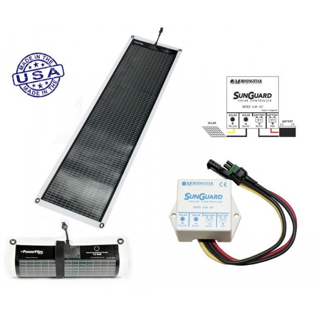 PowerFilm Rolo Fotonaponski Solarni Panel 14W/12V + Regulator punjenja