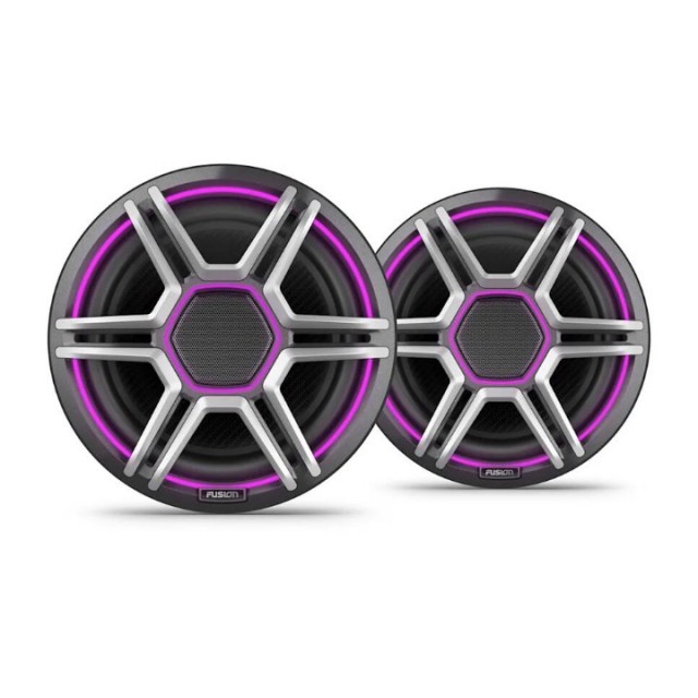 Fusion zvučnici Apollo 8,8" LED sivi, AP-FL88SPG