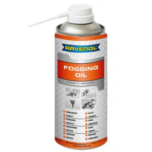 RAVENOL FOGGING OIL SPREJ ZA KONZERVACIJU MOTORA 400 ML RAVENOL FOGGING OIL SPREJ ZA KONZERVACIJU MOTORA 400 ML